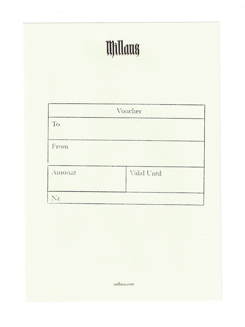 Millaux Gift Card