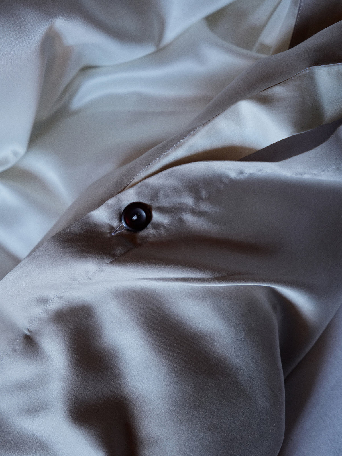 Magpie Duvet Cover - Armour Grey and Ivory