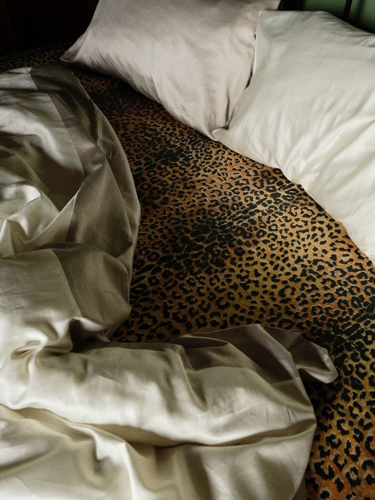 Big Cat Fitted Sheet - Leopard
