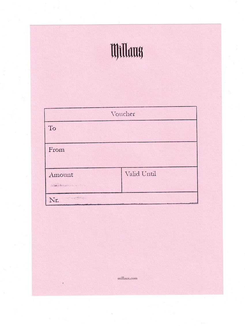 Millaux Gift Card