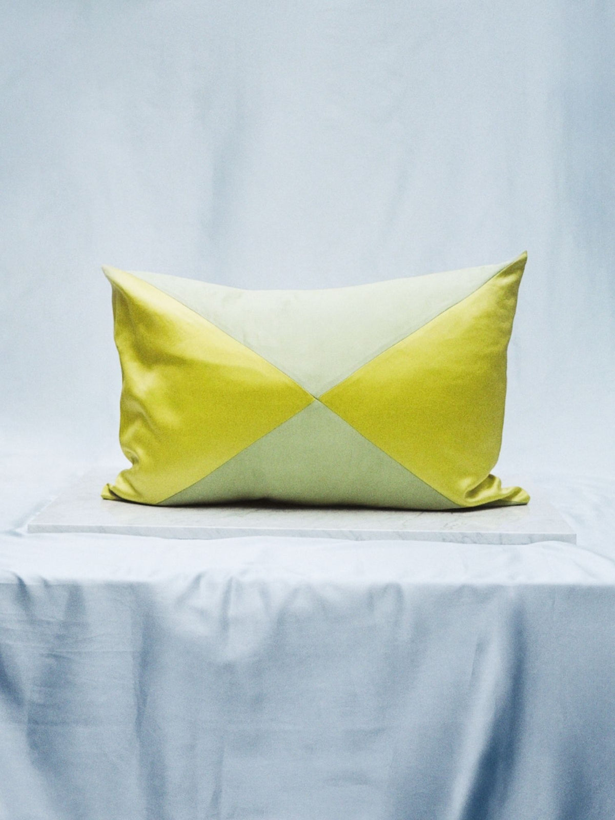 Magpie Pillowcase - Sorbet and Lime