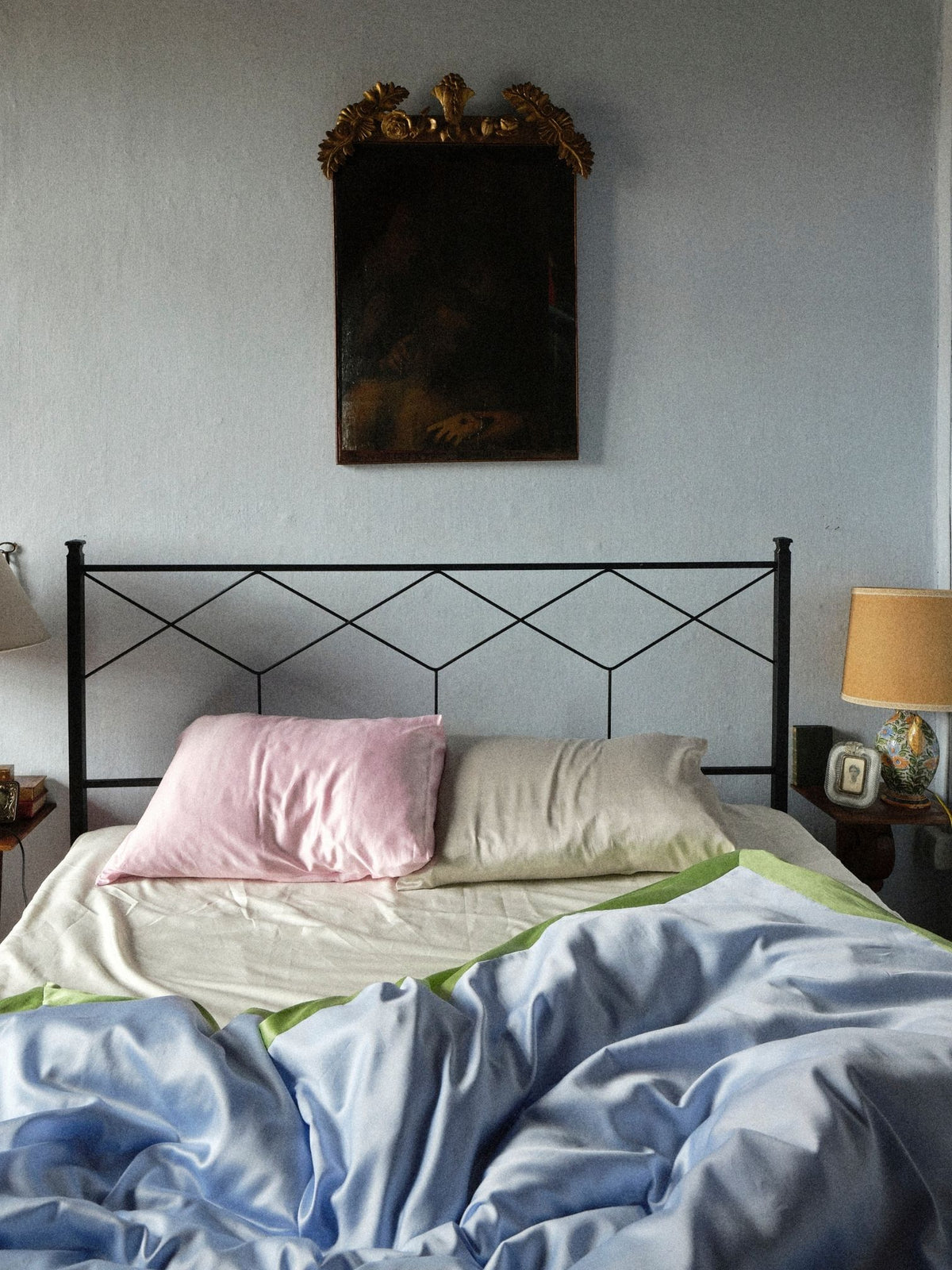 Midnight Fitted Sheet - Ivory