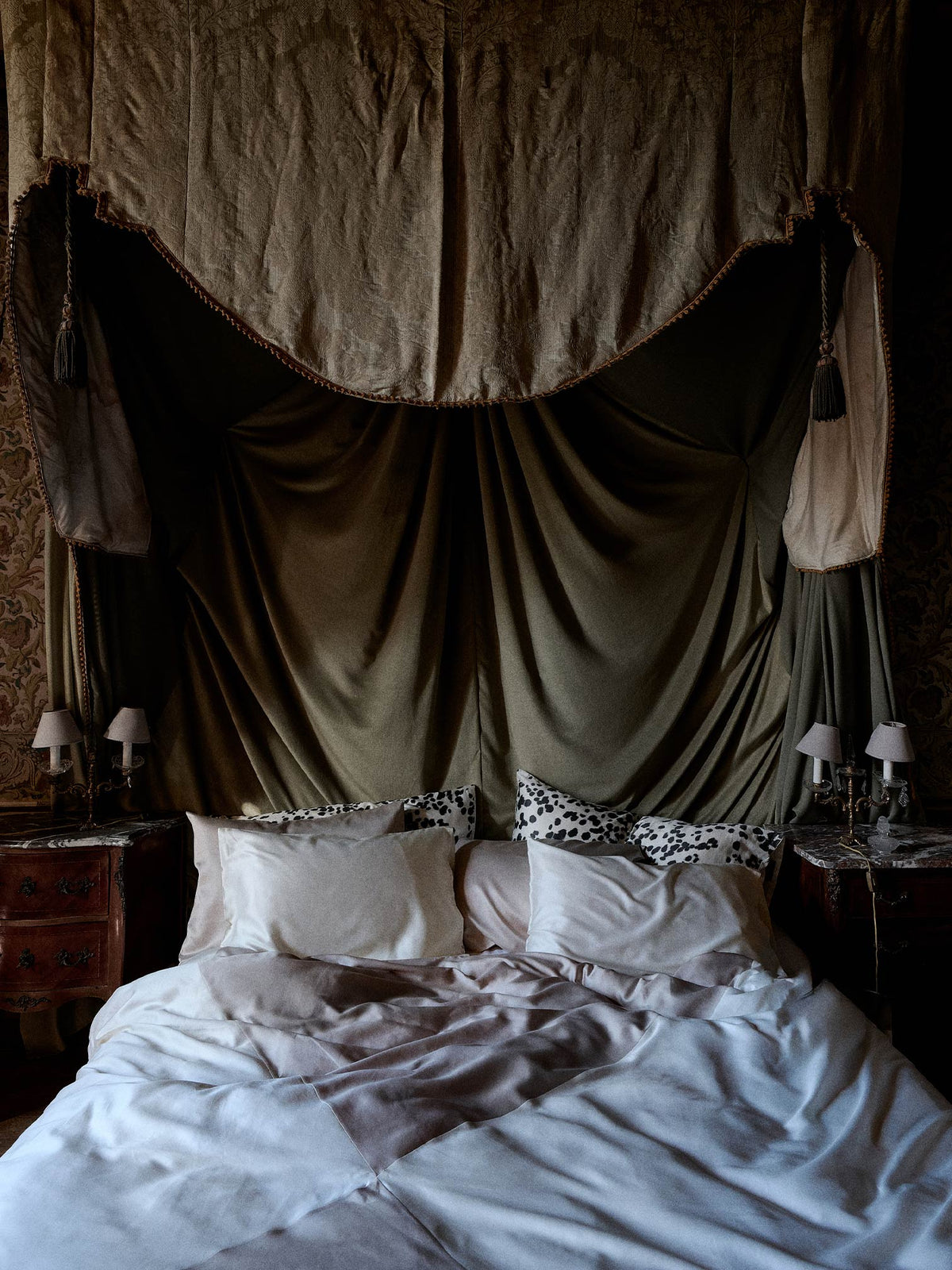 Magpie Duvet Cover - Armour Grey and Ivory